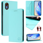 Til Samsung Galaxy Xcover7 Lædercover RINACASIS RC01 Telefoncover med RFID-blokerende pungstativ