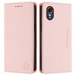 Til Samsung Galaxy Xcover7 Lædercover RINACASIS RC01 Telefoncover med RFID-blokerende pungstativ