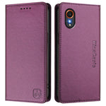 Til Samsung Galaxy Xcover7 Lædercover RINACASIS RC01 Telefoncover med RFID-blokerende pungstativ