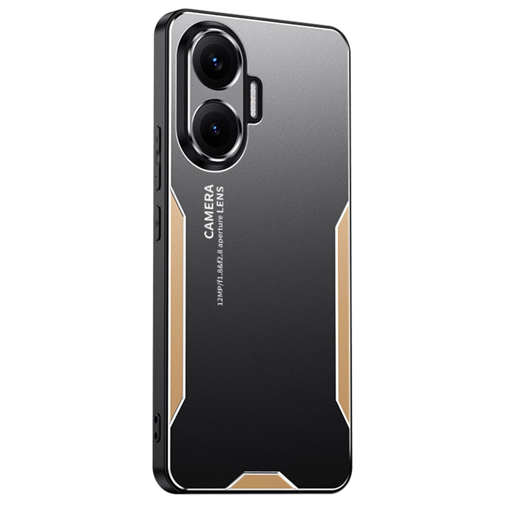 For Xiaomi Poco F7 5G / Redmi Turbo 4 Pro 5G Phone Case Aluminium Alloy TPU PC Back Cover