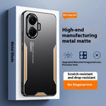 For Xiaomi Poco F7 5G / Redmi Turbo 4 Pro 5G Phone Case Aluminium Alloy TPU PC Back Cover