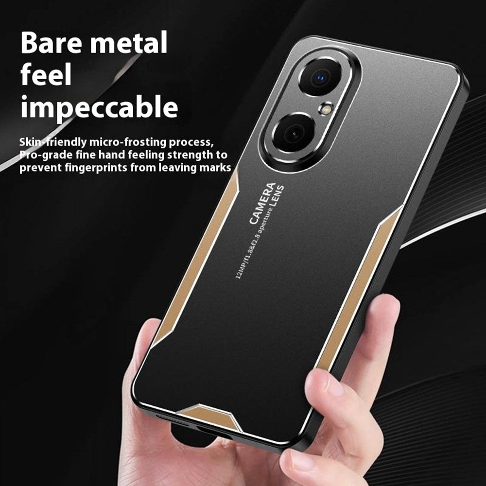 For Huawei Enjoy 80 Phone Case Aluminium Alloy TPU PC Back Cover