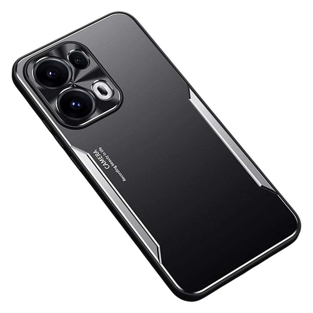 For Oppo Reno13 5G (Global) Case Aluminum Alloy + TPU Shockproof Phone Cover