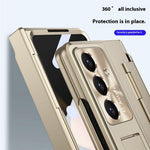 For Samsung Galaxy Z Fold7 5G Case Hinge Protection Hard PC Phone Cover with Screen Film / Stylus