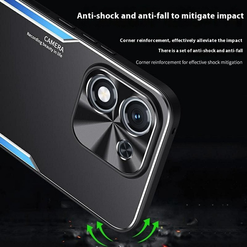 For Honor X70i Case Aluminum Alloy + TPU Shockproof Phone Cover