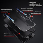 Shockproof Case for Xiaomi Poco F7 5G / Redmi Turbo 4 Pro 5G Aluminum Alloy + TPU Phone Cover