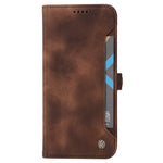 YIKATU YK-002 til Samsung Galaxy A23 5G (Global Version) / 4G / F23 5G / M23 5G / M13 4G, mobilcover med læderlignende overflade, udvendigt kortlomme-design, stødsikkert pungcover af PU-læder