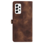 YIKATU YK-002 til Samsung Galaxy A23 5G (Global Version) / 4G / F23 5G / M23 5G / M13 4G, mobilcover med læderlignende overflade, udvendigt kortlomme-design, stødsikkert pungcover af PU-læder