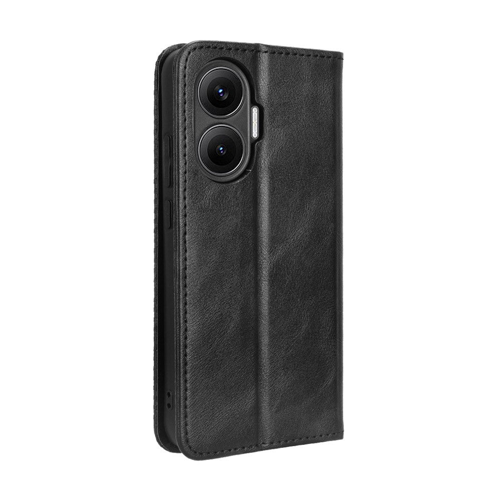Xiaomi Redmi Turbo 4 Pro 5G / Poco F7 5G Läderfodral Plånboksfodral Retro Textur mobilskal