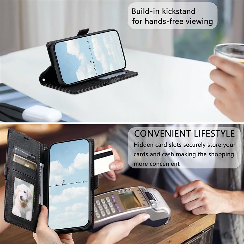 For Xiaomi Redmi Note 13 Pro 5G  /  Poco X6 5G Leather Case Rhombus Texture Wallet Stand Phone Cover with Wrist Strap