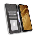 For Xiaomi Redmi A5 NFC (EU) (173.45mm) Leather Case Wallet Stand Retro Texture Phone Cover