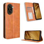 For Xiaomi Redmi A5 NFC (EU) (173.45mm) Leather Case Wallet Stand Retro Texture Phone Cover