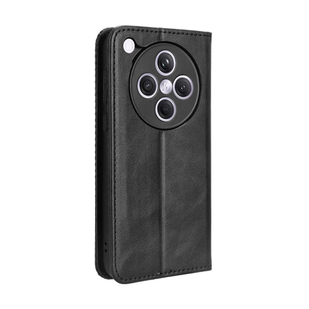 For Oppo Find X8s+ 5G Leather Case Wallet Stand Retro Texture Phone Cover
