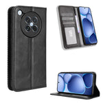 For Oppo Find X8s 5G Leather Case Wallet Stand Retro Texture Phone Cover