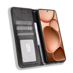 For Oppo Find X8 Ultra 5G Leather Case Wallet Stand Retro Texture Phone Cover