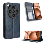 For Oppo Find X8 Ultra 5G Leather Case Wallet Stand Retro Texture Phone Cover