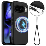 Til Google Pixel 10 Magnetisk Cover Anti-Fald Flydende Silikone Telefoncover