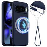 Til Google Pixel 10 Magnetisk Cover Anti-Fald Flydende Silikone Telefoncover