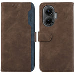 ABEEL For Xiaomi Redmi Turbo 4 Pro 5G  /  Poco F7 5G Case Color Splicing Leather Flip Phone Cover RFID Blocking