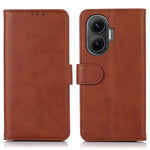 For Xiaomi Redmi Turbo 4 Pro 5G  /  Poco F7 5G Case Cowhide Texture Leather Wallet Phone Cover with Stand
