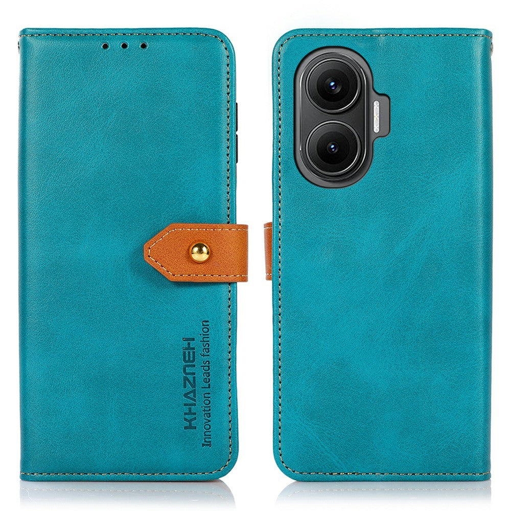 KHAZNEH For Xiaomi Redmi Turbo 4 Pro 5G  /  Poco F7 5G Wallet Phone Case Stand Leather Flip Cover