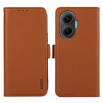 ABEEL For Xiaomi Redmi Turbo 4 Pro 5G  /  Poco F7 5G Case Leather Phone Cover with RFID Blocking Wallet