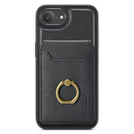 MAGKING K1 Series For iPhone 17e / 16e Magnetic Case PC + TPU + PU Phone Cover with Card Holder