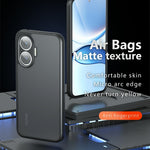 For Xiaomi Redmi Turbo 4 Pro 5G  /  Poco F7 5G Case Skin-Touch TPU + PC Matte Phone Back Cover, Transparent Black