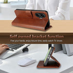 AZNS For Xiaomi Redmi Turbo 4 Pro 5G  /  Poco F7 5G Case Anti-Scratch PU Leather Stand Wallet Phone Cover