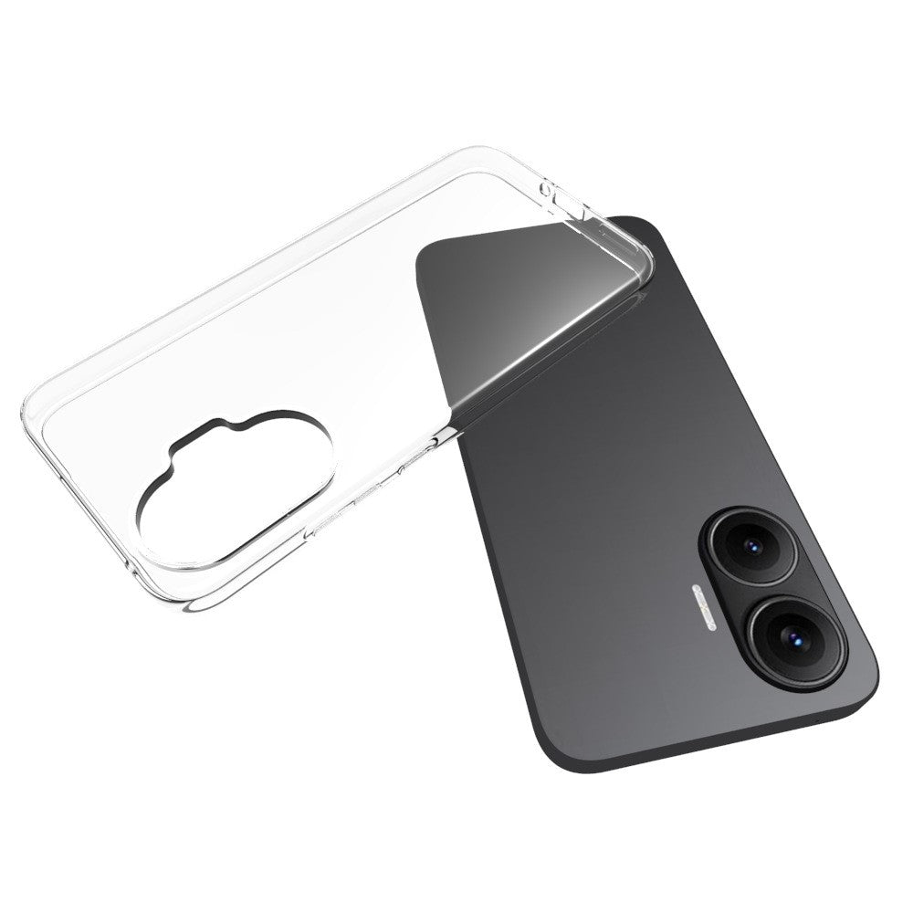 Xiaomi Redmi Turbo 4 Pro 5G / Poco F7 5G Skal Vattenstämpelbeständigt TPU Genomskinligt mobilbaksida