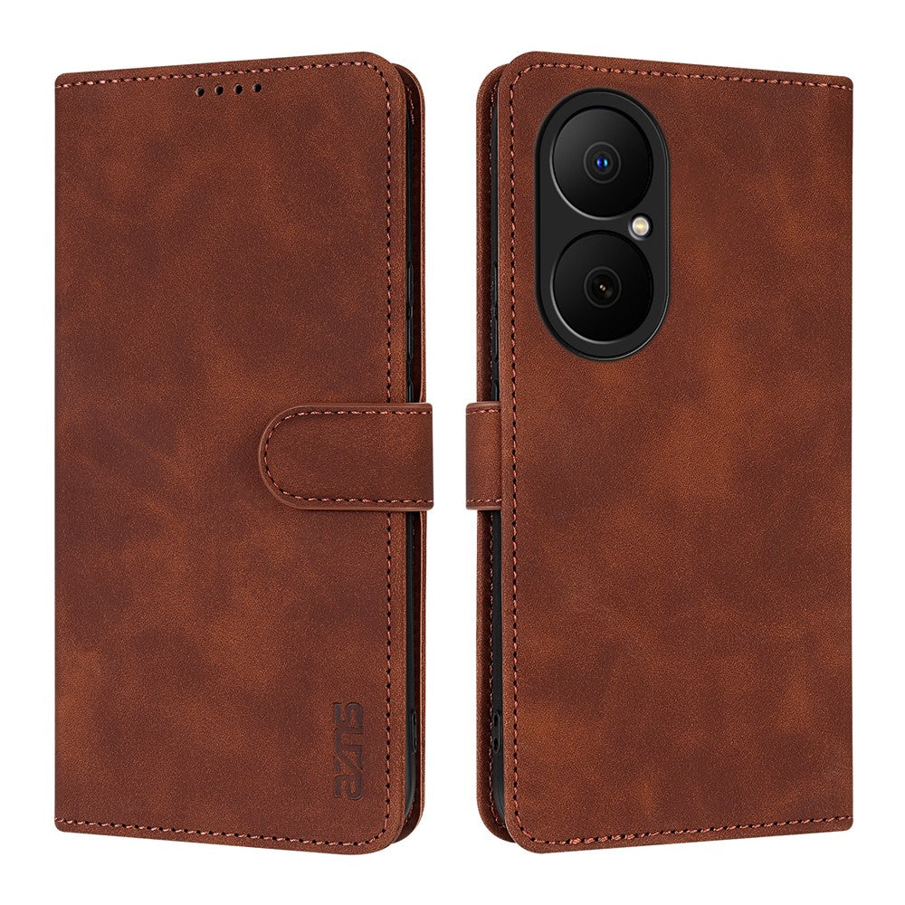 AZNS För Huawei Enjoy 80 Skal PU Läder Plånboksfodral