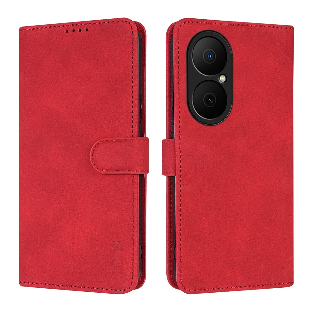 AZNS För Huawei Enjoy 80 Skal PU Läder Plånboksfodral