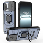 For OnePlus 13T 5G Case PC + TPU Kickstand Phone Protector with Lens Cover