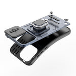 For OnePlus 13T 5G Case PC + TPU Kickstand Phone Protector with Lens Cover
