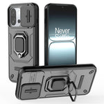 For OnePlus 13T 5G Case PC + TPU Kickstand Phone Protector with Lens Cover