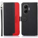 KHAZNEH For Xiaomi Redmi Turbo 4 Pro 5G  /  Poco F7 5G Case RFID Blocking Wallet Litchi Texture PU Leather Phone Cover