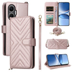 For Xiaomi Redmi Turbo 4 Pro 5G / Poco F7 5G Case with Shoulder / Wrist Strap Leather Phone Cover Stand Wallet