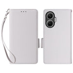 For Xiaomi Redmi Turbo 4 Pro 5G / Poco F7 5G Case with Wrist Strap Litchi Texture PU Leather Wallet Phone Cover