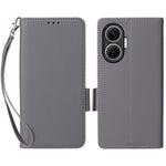 For Xiaomi Redmi Turbo 4 Pro 5G / Poco F7 5G Case with Wrist Strap Litchi Texture PU Leather Wallet Phone Cover