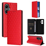 For Xiaomi Redmi Turbo 4 Pro 5G / Poco F7 5G Case Wallet Rhombus Imprinted Leather Phone Cover