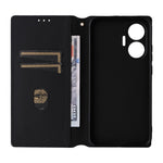 For Xiaomi Redmi Turbo 4 Pro 5G / Poco F7 5G Case Wallet Rhombus Imprinted Leather Phone Cover
