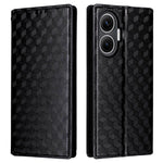For Xiaomi Redmi Turbo 4 Pro 5G / Poco F7 5G Case Wallet Rhombus Imprinted Leather Phone Cover