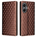 For Xiaomi Redmi Turbo 4 Pro 5G / Poco F7 5G Case Wallet Rhombus Imprinted Leather Phone Cover