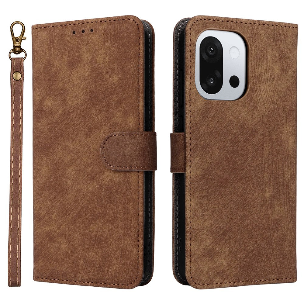For OnePlus 13T 5G Case Wallet RFID Blocking PU Leather Phone Cover Stand with Strap