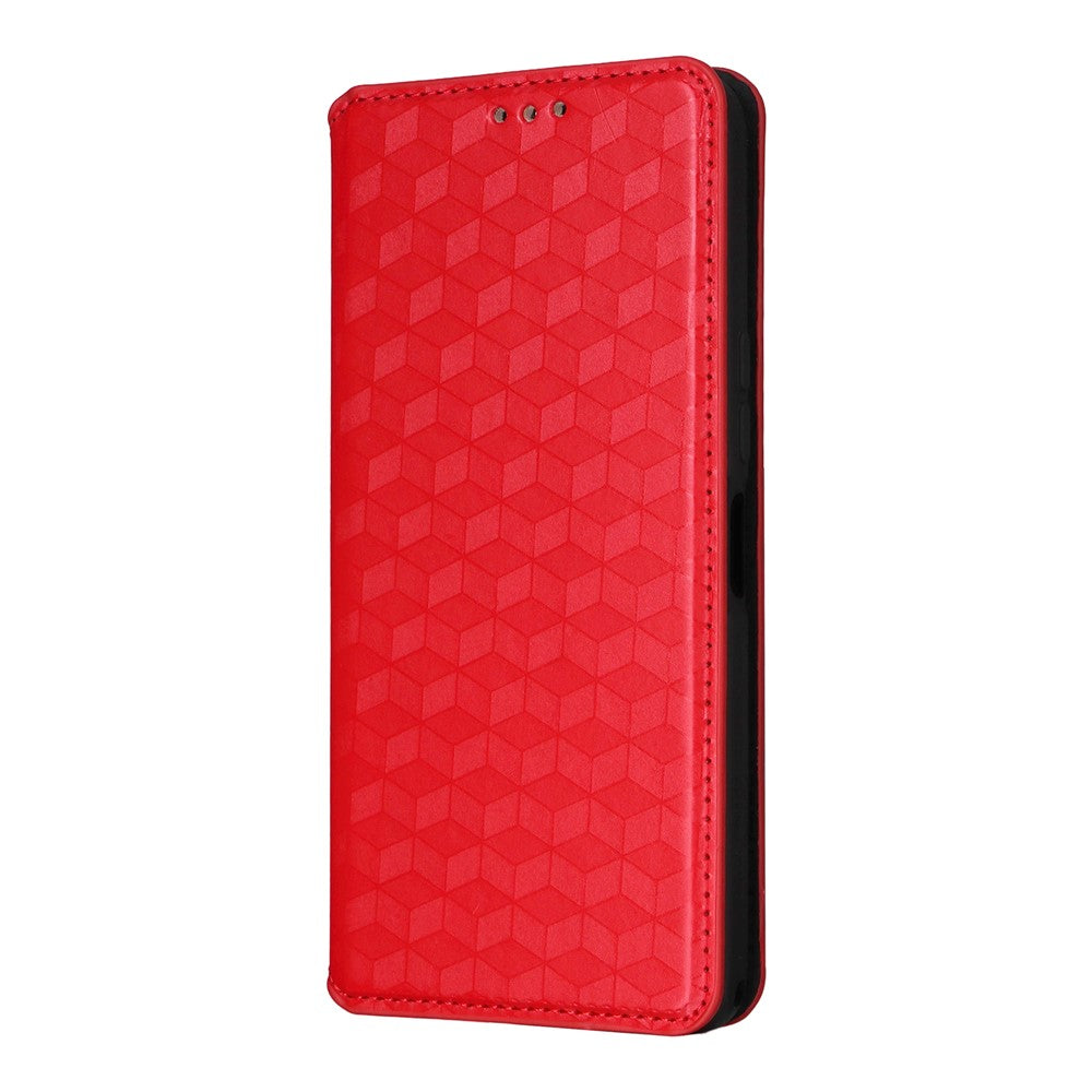 For OnePlus 13T 5G Case Wallet Rhombus Imprinted Leather Phone Cover