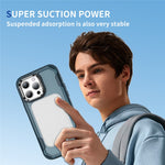 For iPhone 13 Pro Case Compatible with MagSafe Lens Frame Kickstand TPU + PC Shockproof Phone Cover