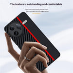 For Xiaomi Redmi K80 5G / Poco F7 Pro 5G Case Carbon Fiber Texture Ultra Slim PC Phone Cover