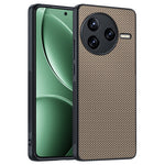 For Xiaomi Redmi K80 5G / Poco F7 Pro 5G Case Carbon Fiber Texture Ultra Slim PC Phone Cover