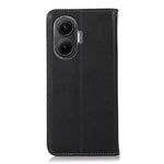KHAZNEH For Xiaomi Poco F7 5G / Redmi Turbo 4 Pro 5G Case Wallet Genuine Cow Leather Phone Cover Nappa Texture