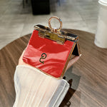 For Huawei Pura X Case Electroplating Hard PC Phone Cover with Ring Holder